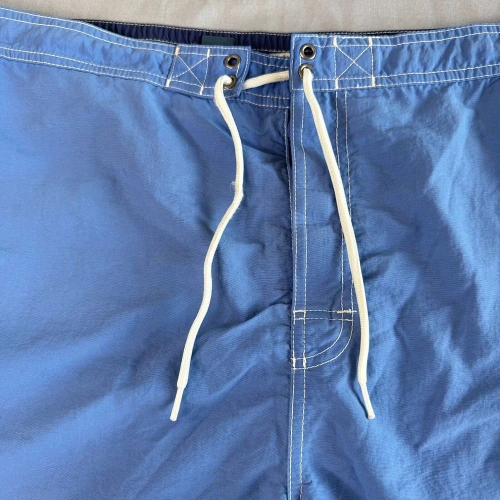 POLO RALPH LAUREN Board Short XXL Blue cargo Swim pocket vtg‎ 90s y2k pony